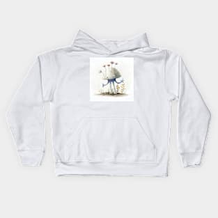 Cute Watercolor Myconid Kids Hoodie